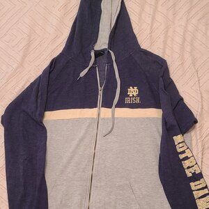 Men's Notre Dame Colosseum Full Zip Hooded Sweatshirt